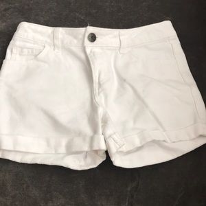 White shorts